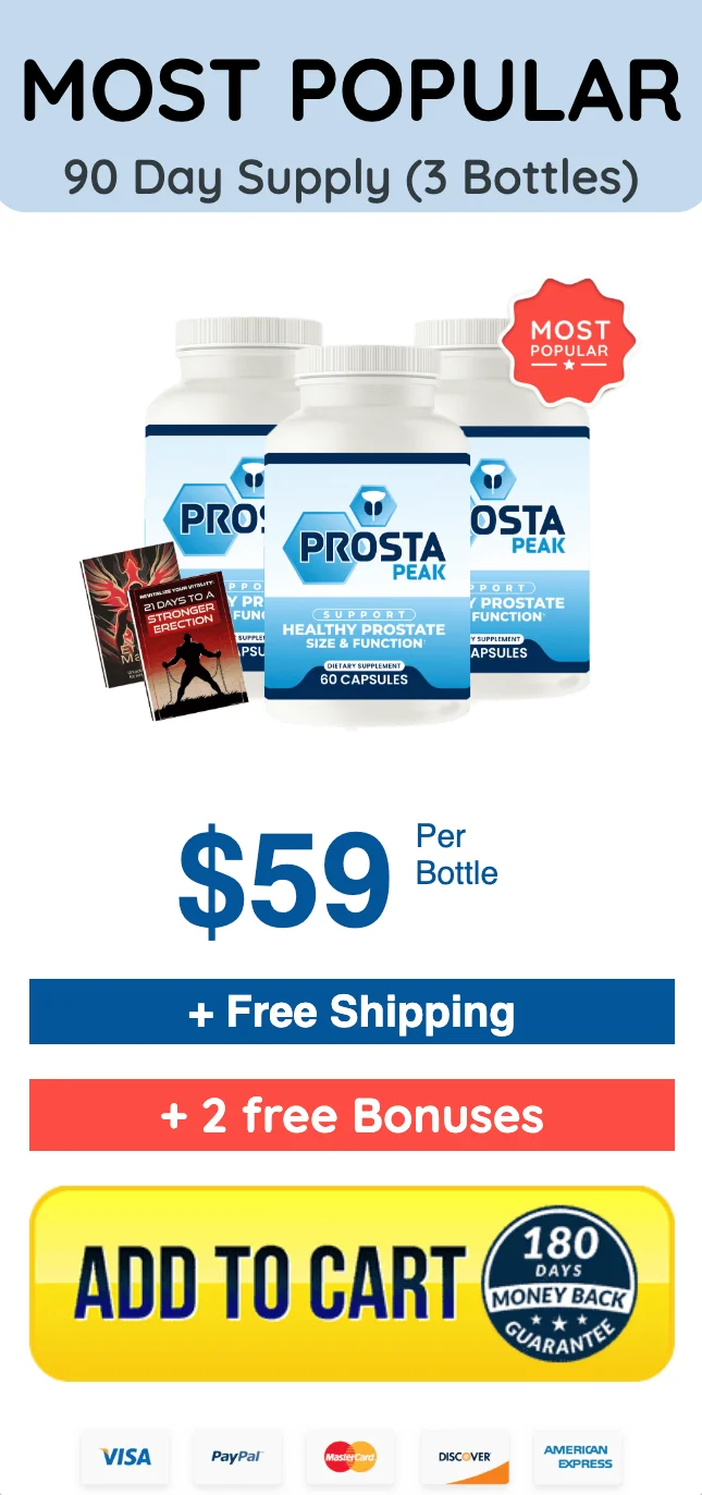 Prosta Peak three bottles